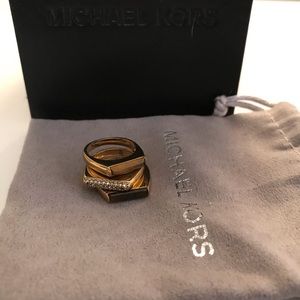 Micheal Kors Stackable Rings